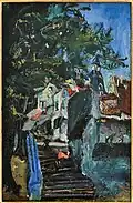 Chaïm Soutine, Die Treppe von Chartres, 1933.