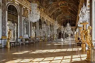 Inneneinrichtung des Schloss Versailles