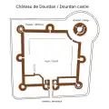 Plan der Burg