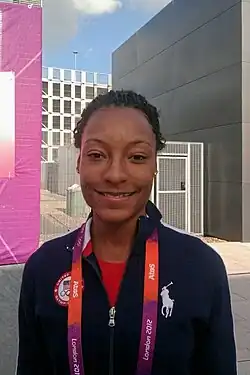Chelsea Hayes erreichte mit 6,37&nbsp;m nicht das Finale, weil gedopte Teilnehmerinnen vor ihr&nbsp;lagen