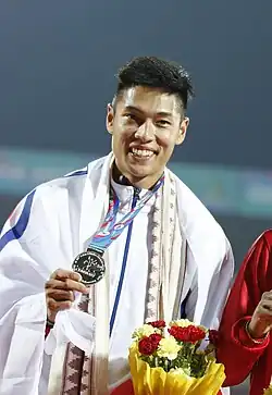 Chen Chieh – ausgeschieden als Achter in&nbsp;50,00&nbsp;s