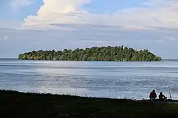 Foto einer Insel