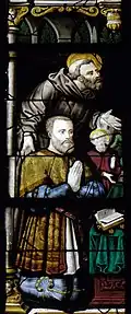 François Thierry mit dem heiligen Franz von Assisi