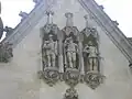 Die drei Ritter am Château de la Reine Blanche