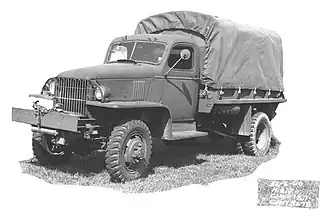 Chevrolet G506, Lastkraftwagen, 1+1⁄2-Tonnen