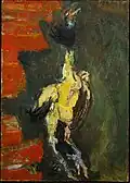 Chaim Soutine: Le Poelet pendu devant un mur de briques