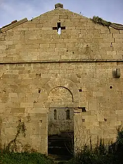 Reste der Kirche