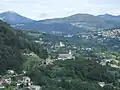 Kirche Santa Maria und Teil der Fraktion Ovrascio