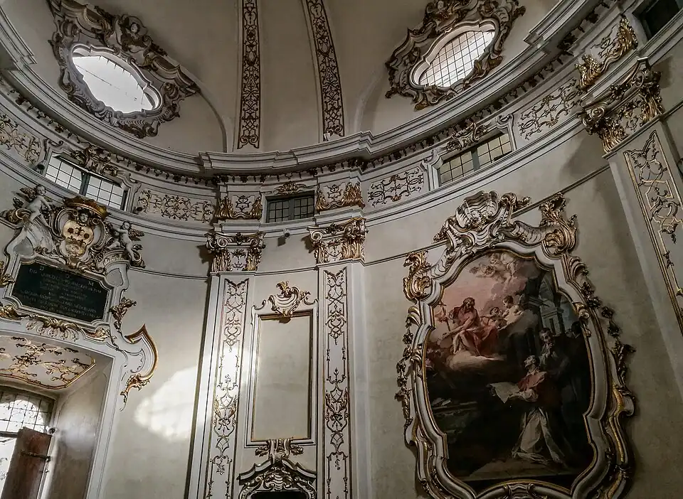 Das Innere der Kirche.