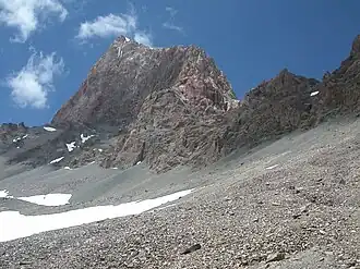 Gipfel des Tschimtarga