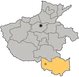 Lage in Henan