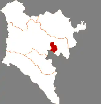 Lage Ulanhots im Hinggan-Bund