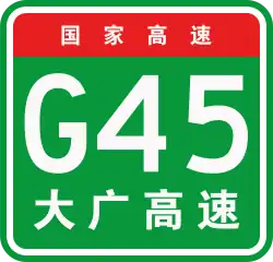 Autobahn Daqing-Guangzhou