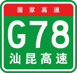 Autobahn Shantou–Kunming