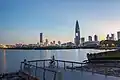 Blick auf den Stadtteil Nanshan