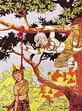 Hanuman rettet Sita das Leben