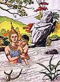 Die Yakshini Adun und Sita