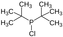 Strukturformel von Chlordi-tert-butylphosphin