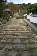 Treppe zum Tempel