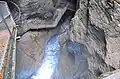 Treppen und Brücken in der Cholereschlucht