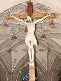 Das 1992 angeschaffte Chorbogenkreuz aus dem 17. Jahrhundert