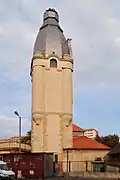 Wasserturm des Krankenhauses