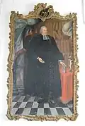 Gemälde von Pastor Ludvig Wegerslev (1772)