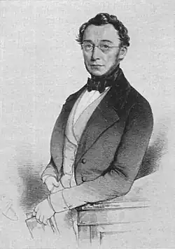 Kanzler Karl Georg von Wächter (Lithographie, 1850er Jahre)