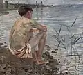 Badende Knaben, Dingelsdorf (1913)