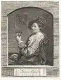 Holländische Trinkszene