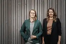 Christine Kühnel und Kathrin Goldammer, Geschäftsführerinnen, Reiner Lemoine Institut