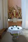 Christkönigsaltar im linken Seitenschiff