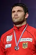 Kneip beim Herrendegen-Weltcup-Turnier 2015 in Paris