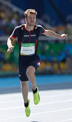 Christophe Lemaitre Rang fünf in 20,34&nbsp;s
