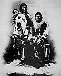Tschuktschen-Familie (zwischen 1900 und 1910)