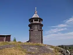 Glockenturm der Warlaam-von-Keret-Kirche