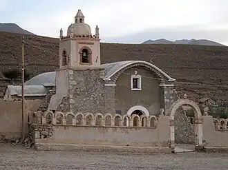 Kirche in Santiago de Agencha