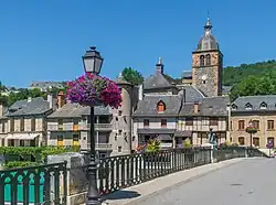 Kirche von Saint-Geniez-d’Olt in der Gemeinde Saint Geniez d’Olt et d’Aubrac