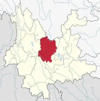 Chuxiong in der Provinz Yunnan
