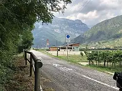 „Bicigrill“ bei Sabbionara, Avio