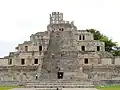 „Palastpyramide“ von Edzná (um 800 n.&nbsp;Chr.)