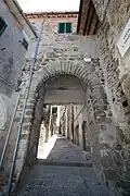 Das nördliche Zugangstor der Befestigungsanlage (Porta San Francesco).