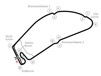 1982–1991: Mit neuer Schikane Ostkurve