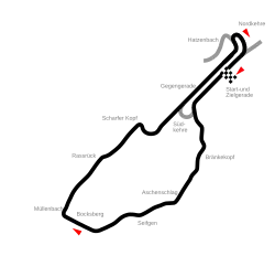 Südschleife im Detail