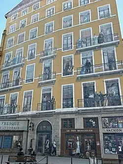 Wandbild Fresque des Lyonnais in Lyon