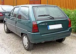 Heckansicht