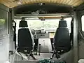 Innenraum mit Motorhaube
