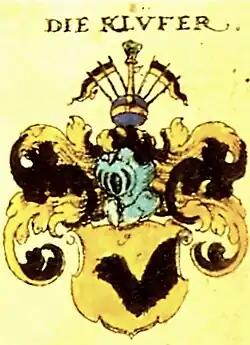 Wappen derer Clüver („Klüfer“) in Siebmachers Wappenbuch