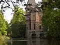 Kasteel Claeys-Bouüaert in Rückansicht
