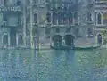 Claude Monet: Palazzo da Mula, Venedig
